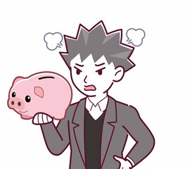 悪い雰囲気の詐欺師