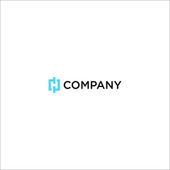 Initial Letter H Logo Template Design - Vector