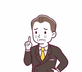 立派な格好をした社長