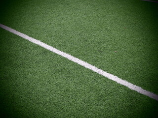 Obraz premium soccer football field