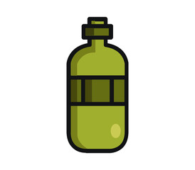 Liquor bottle icon