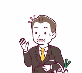 立派な格好をした社長