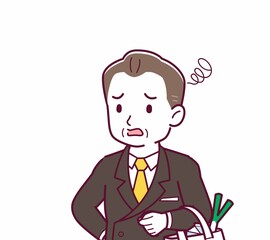 立派な格好をした社長