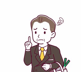 立派な格好をした社長