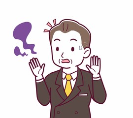 立派な格好をした社長