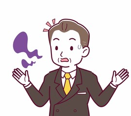 立派な格好をした社長