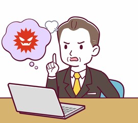 立派な格好をした社長