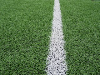 corner of a football field