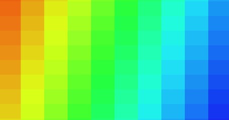 mosaic background, Colorful pixelated gradient animation	