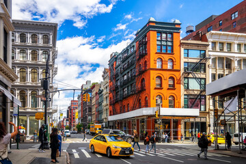 Soho, New York City, USA  - obrazy, fototapety, plakaty