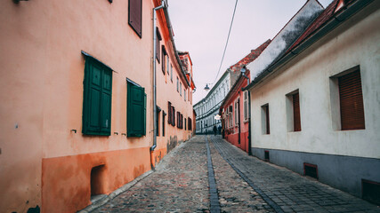 The old town of Sibiu - Romania