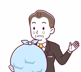 立派な格好をした社長