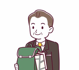 立派な格好をした社長