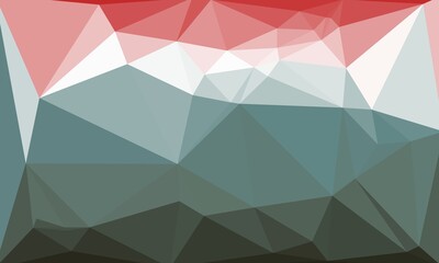 Colorful geometric background with modern prismatic design