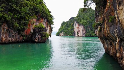 Amazing island in AoNang Thailand, beautiful jungle