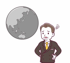 立派な格好をした社長