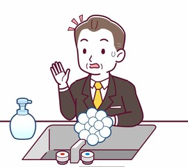 立派な格好をした社長