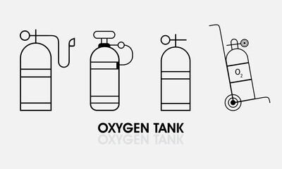 oxygen cylinder icon ,oxygen cylinder vector,oxygen cylinder,oxygen