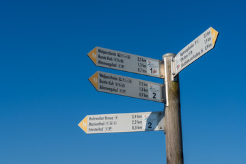 In der Gegend um Koblenz