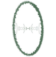 Portrait of communication taking place in nature