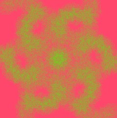 A mess caused by neon colors