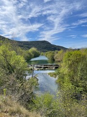 Fototapeta premium south of france blue sky
