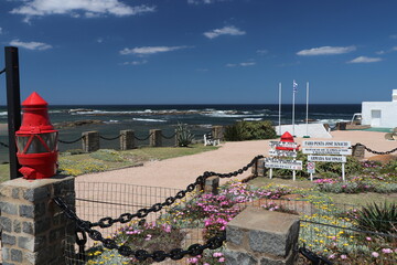 Spring morning at the lighthouse beach.