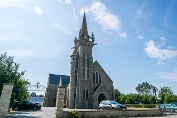Paysage de la Bretagne.