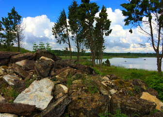 Baltic Sea coast in Estonia