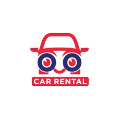 illustration vector graphic of car cute. perfect of logos for car rental, car wash, car courses etc.