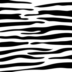 Simple Zebra print vector illustration