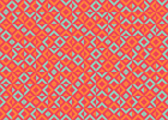 Abstract Geometric Pattern generative computational art illustration