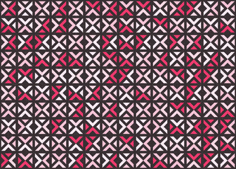 Abstract Geometric Pattern generative computational art illustration