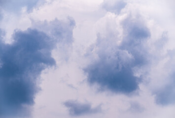 Storm clouds background - stormy sky - zoom and details on clouds - free space to write - high resolution photo