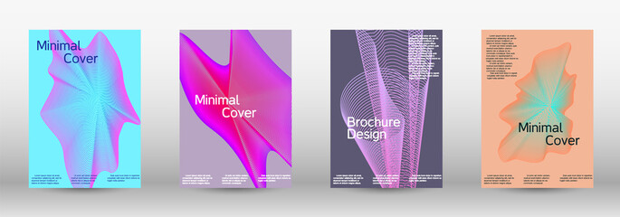 Abstract covers.Minimum vector coverage. A set of modern abstract covers.