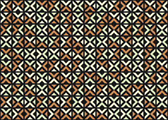 Abstract Geometric Pattern generative computational art illustration