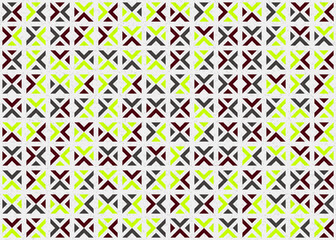 Abstract Geometric Pattern generative computational art illustration