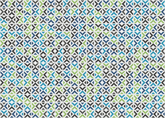 Abstract Geometric Pattern generative computational art illustration