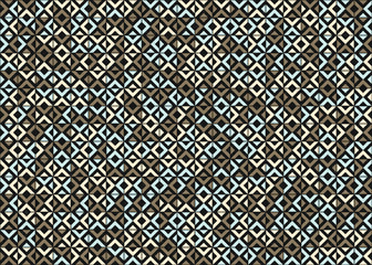 Abstract Geometric Pattern generative computational art illustration