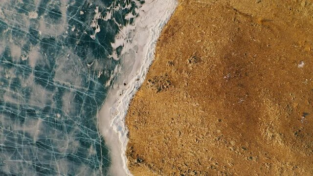 Baikal lake Winter Baikal Olkhon island Mountains Ice Snow Winter Baikal Irkutsk Siberia Russia
