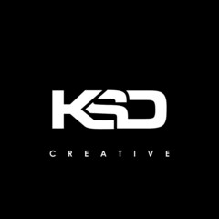 KSD Letter Initial Logo Design Template Vector Illustration