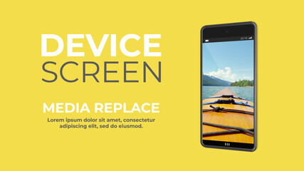 Device Screen Media Replace