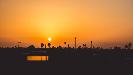 Obraz na płótnie Canvas Marrakech sunrise