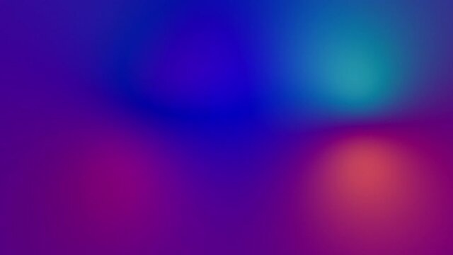 Blurred gradient of blue and purple colors with copy space for graphic design, poster and banner. 4k motion animation abstrakt holidays party background concept