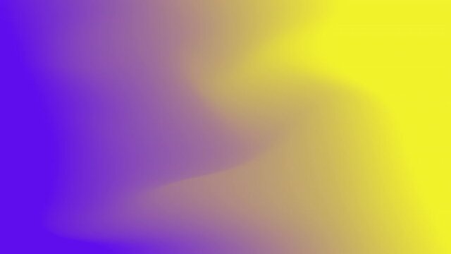 Mesh blurred gradient background of purple and yellow colors with copy space for graphic design, poster and banner. 4k motion animation abstrakt holidays party concept