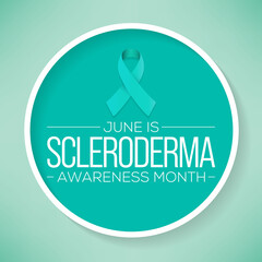 Scleroderma awareness month is observed every year in June, it is an uncommon condition that results in hard, thickened areas of skin and sometimes problems with internal organs and blood vessels.