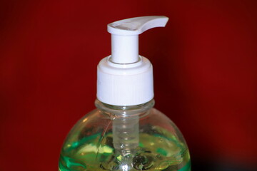 sanitizer with liquid  
