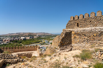 Fortress Goristsikhe in the city of Gori, Georgia