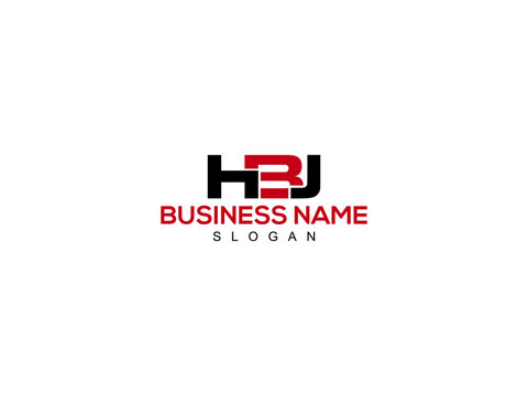 HBJ Logo Letter Design For Business