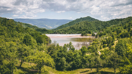 The sunken church in Geamana - Romania
